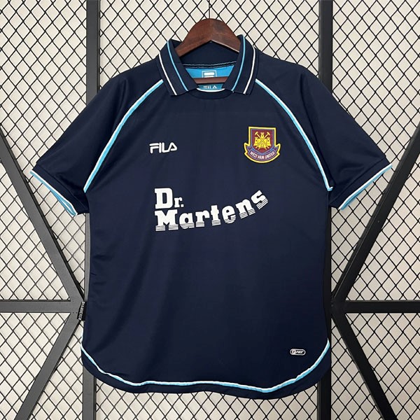 Tailandia Camiseta West Ham United Replica Tercera Ropa Retro 1999 2001